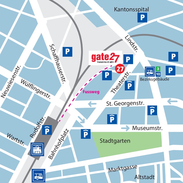 Lageplan gate 27